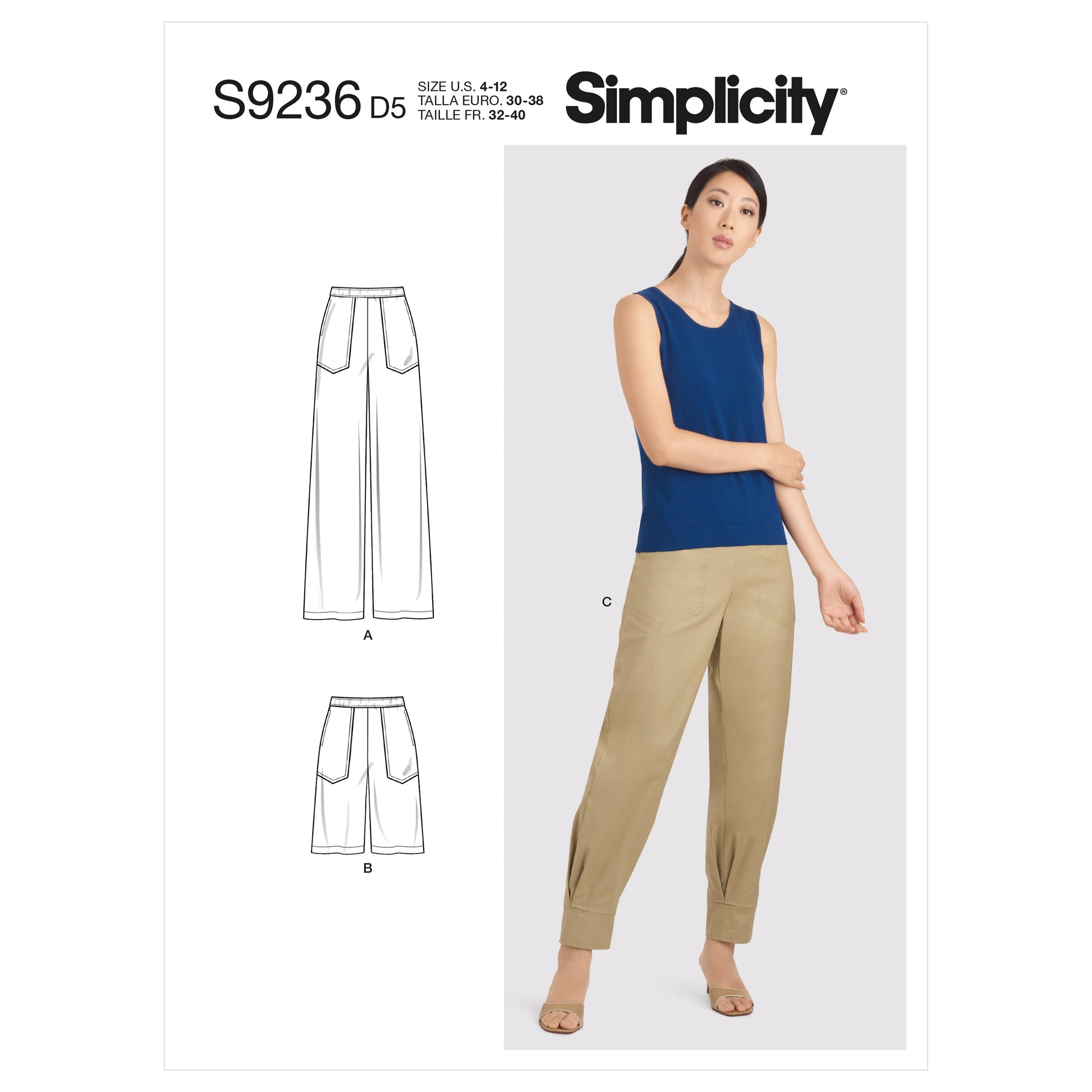 Symönster Simplicity 9236 - Byxa Shorts - Dam | Bild 4