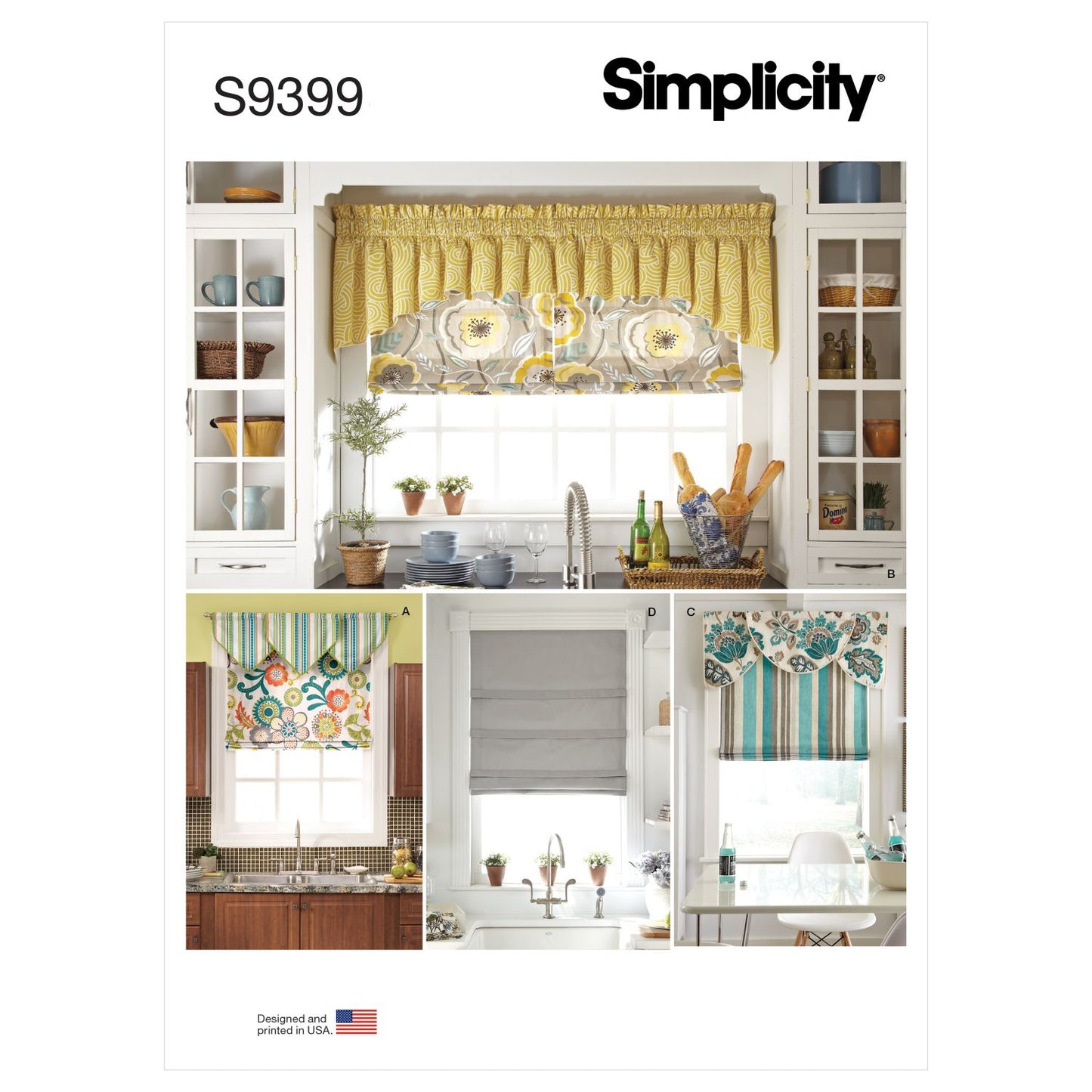 Symönster Simplicity 9399 - Gardin Inredning | Bild 5