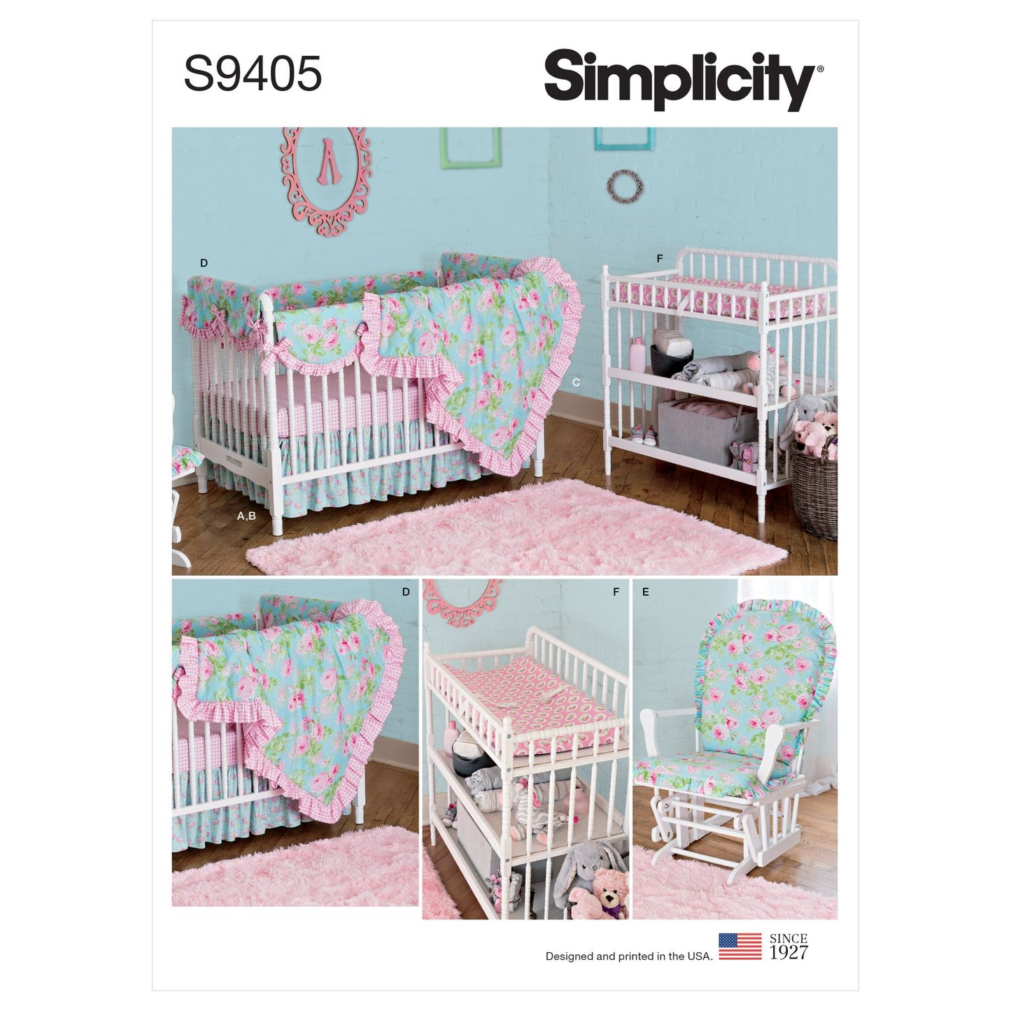 Symönster Simplicity 9405 - Baby - Inredning | Bild 5