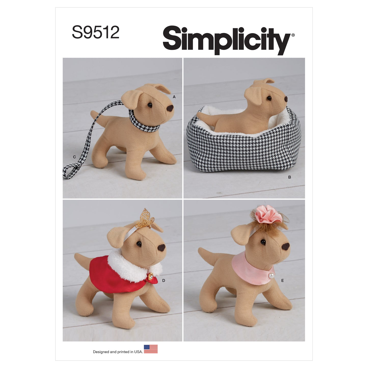 Symönster Simplicity 9512 - Mjukisdjur | Bild 5