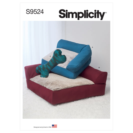 Symönster Simplicity 9524 - Inredning Hundkläder | Bild 2