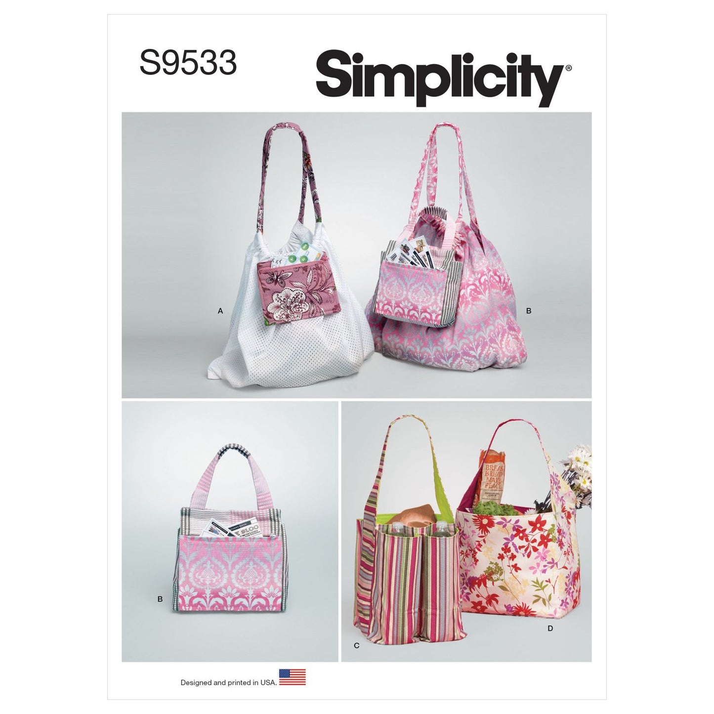 Symönster Simplicity 9533 - Väska | Bild 4