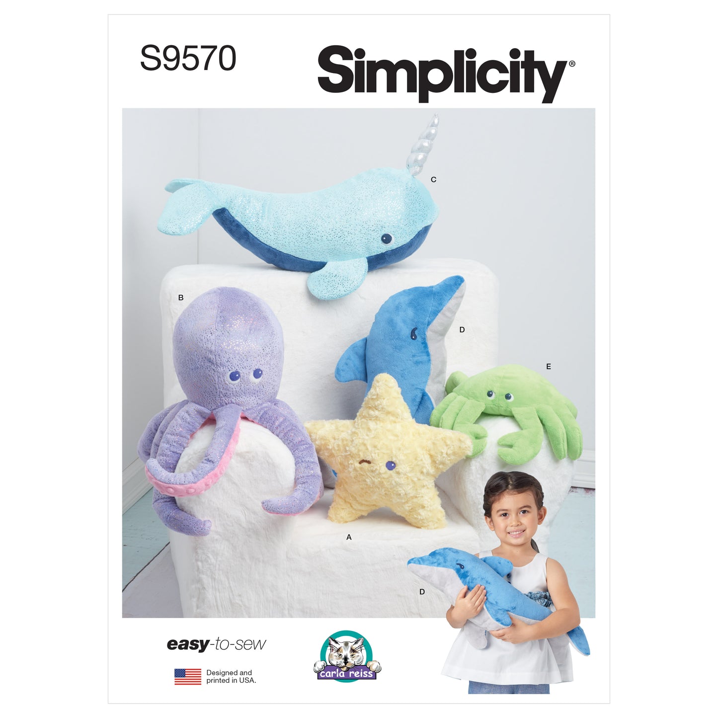 Symönster Simplicity 9570 - Mjukisdjur | Bild 7