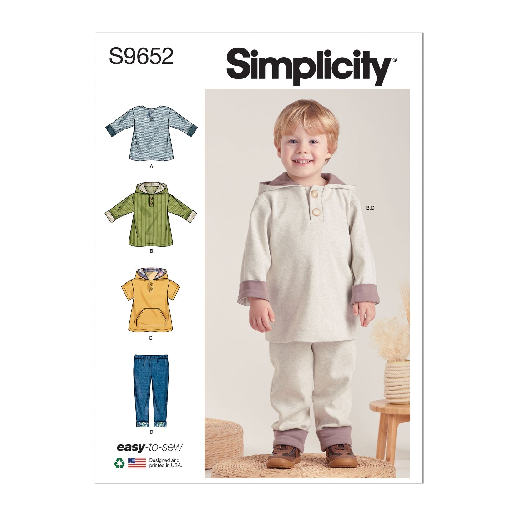 Symönster Simplicity 9652 - Top Byxa - Baby | Bild 7