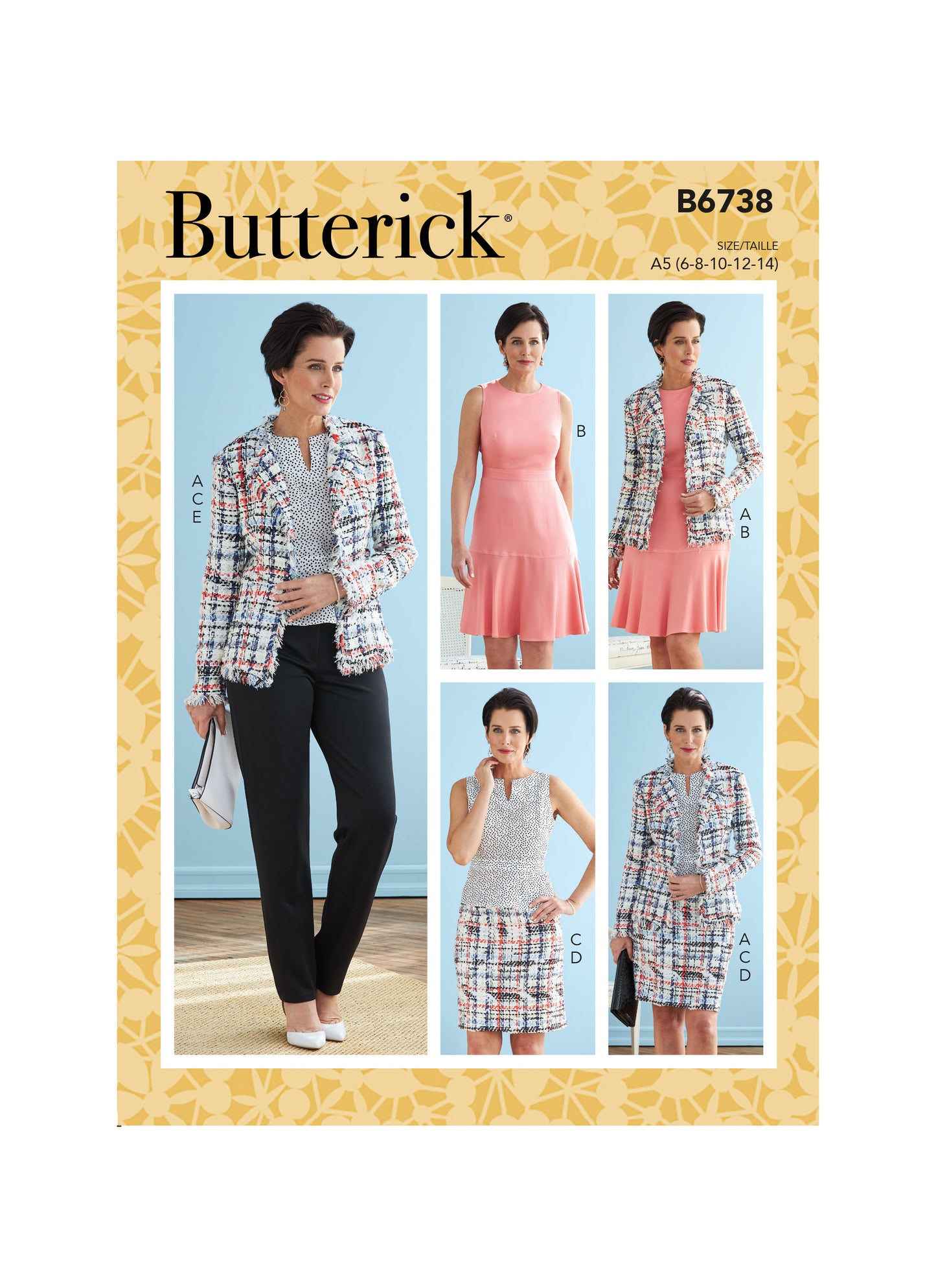 Butterick 6738 - Dress - Dam