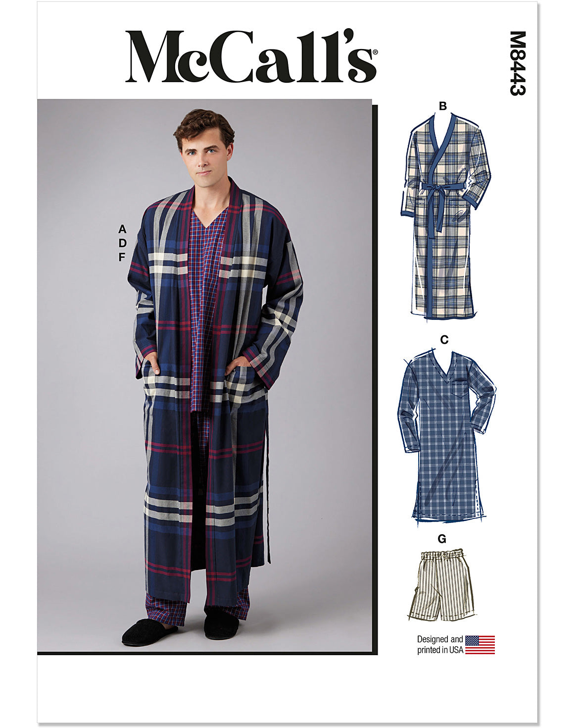 Digitala PDF Symönster Pyjamas
