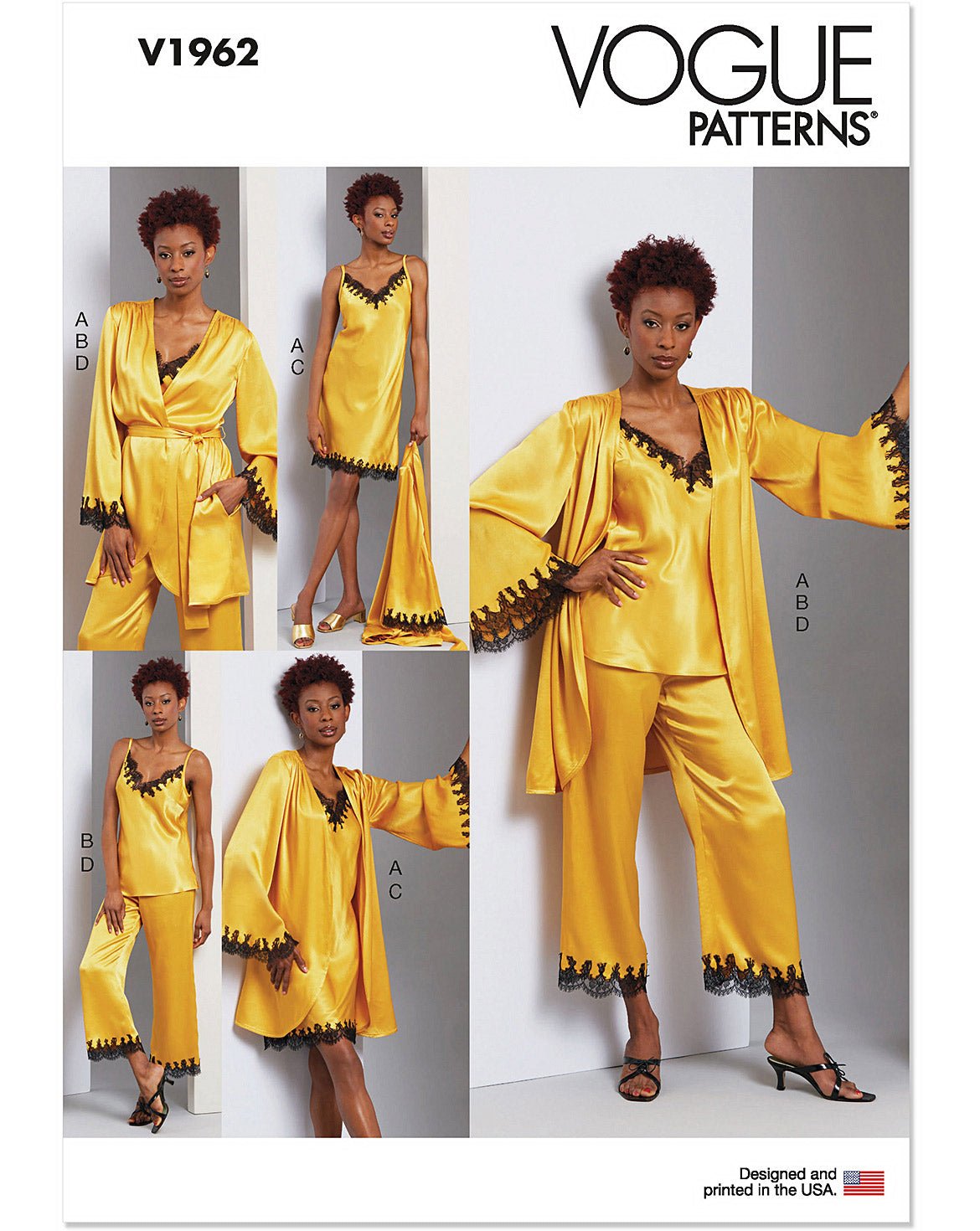 Symönster Vogue Patterns V1962 - Pyjamas Underkläder - Dam | Bild 8