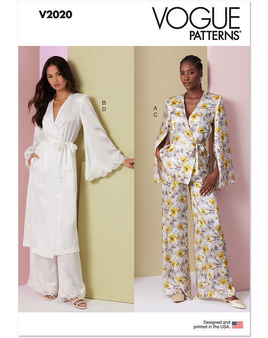 Symönster Vogue Patterns 2020 - Pyjamas - Dam | Bild 3