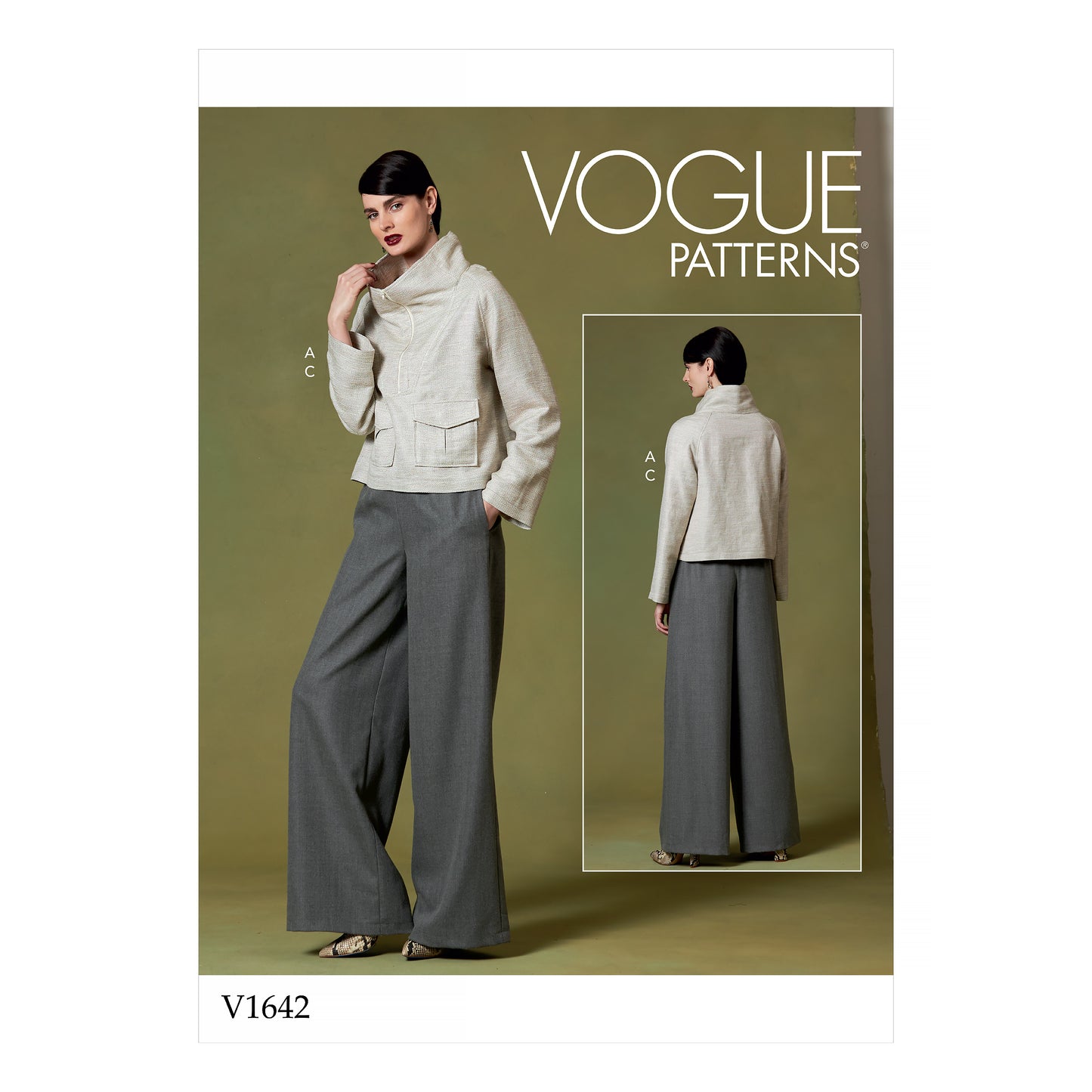 Symönster Vogue Patterns 1642 - Top Byxa - Dam | Bild 5