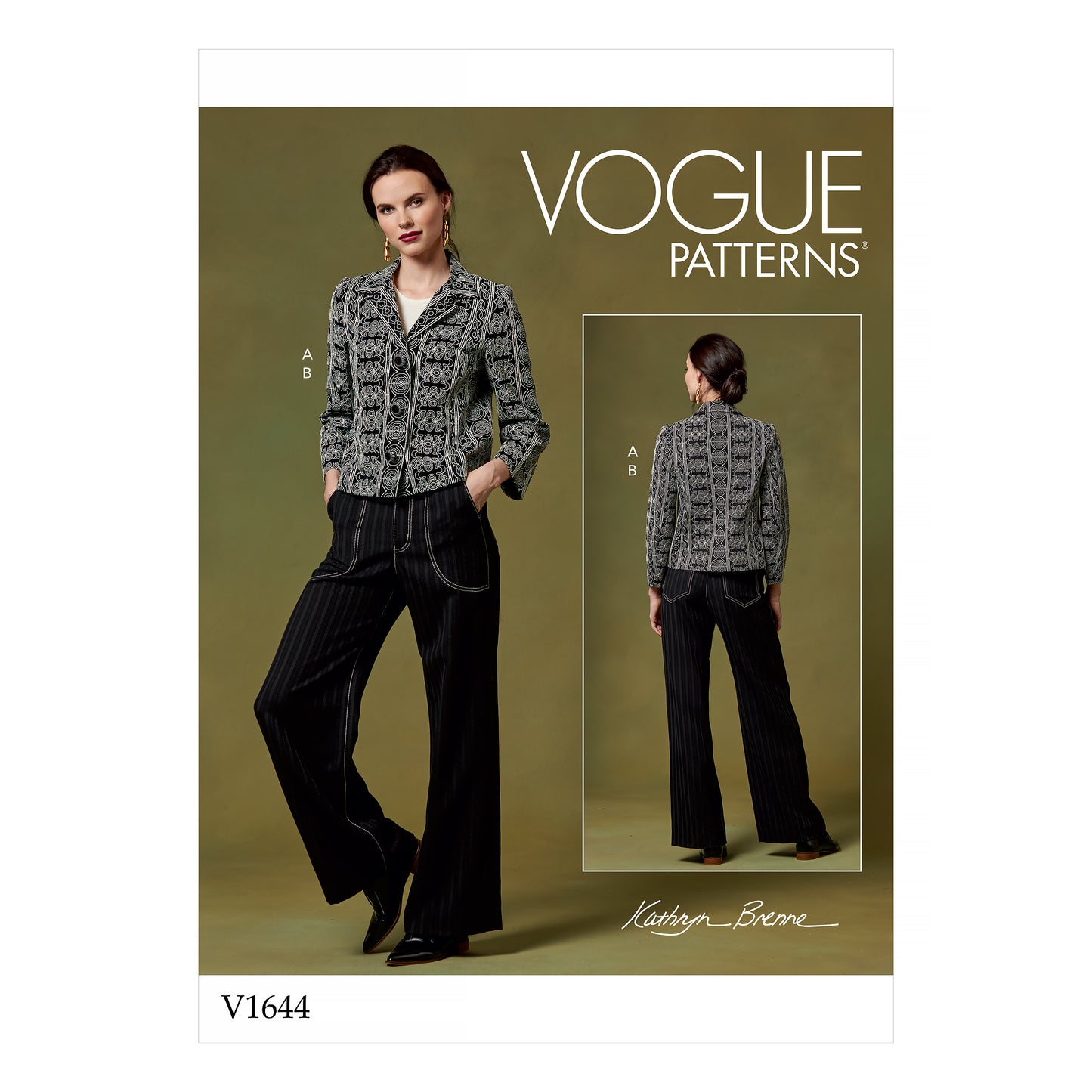 Symönster Vogue Patterns 1644 - Jacka Top Byxa - Dam | Bild 4
