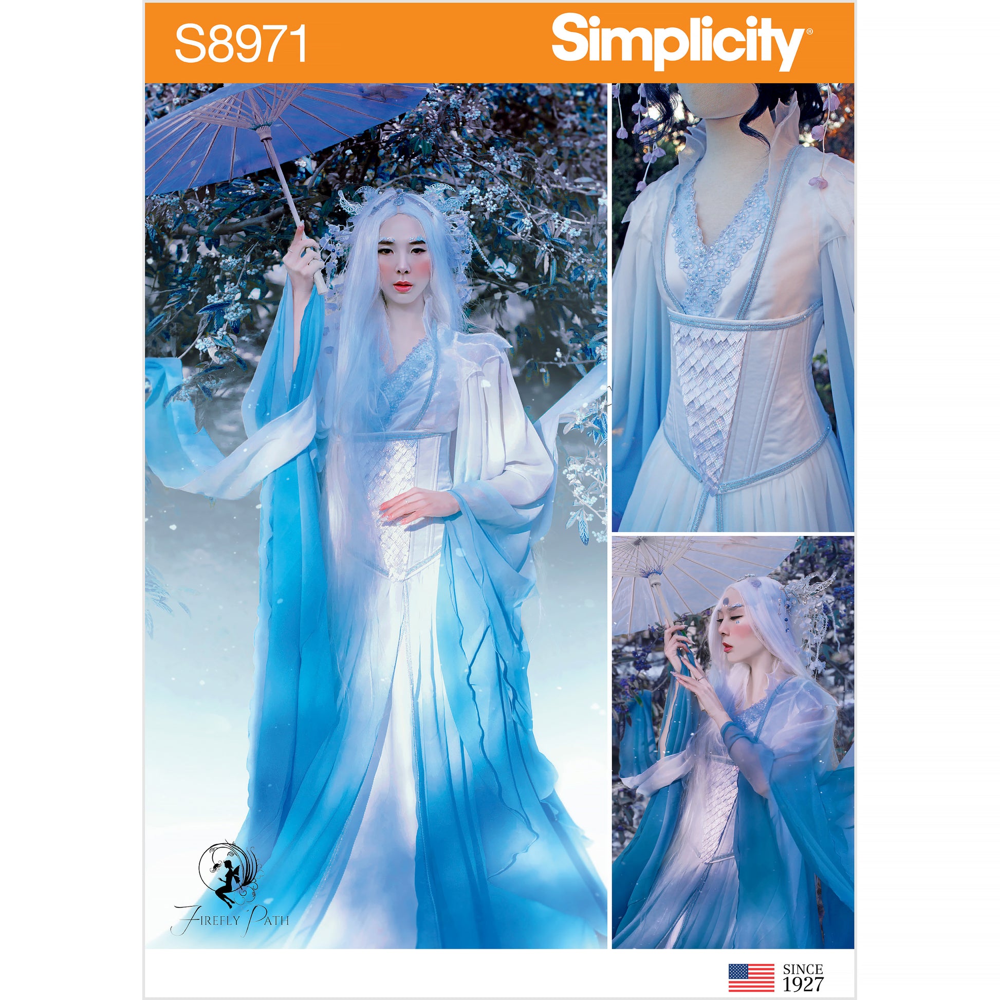 Symönster Simplicity 8971 - Utklädningskläder - Dam - Maskerad Halloween | Bild 7