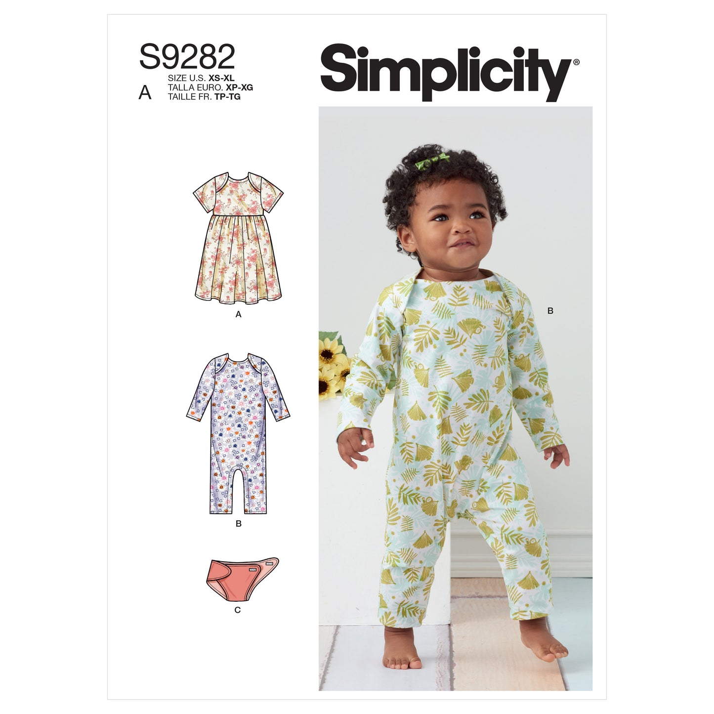 Symönster Simplicity 9282 - Klänning Jumpsuit - Baby | Bild 6