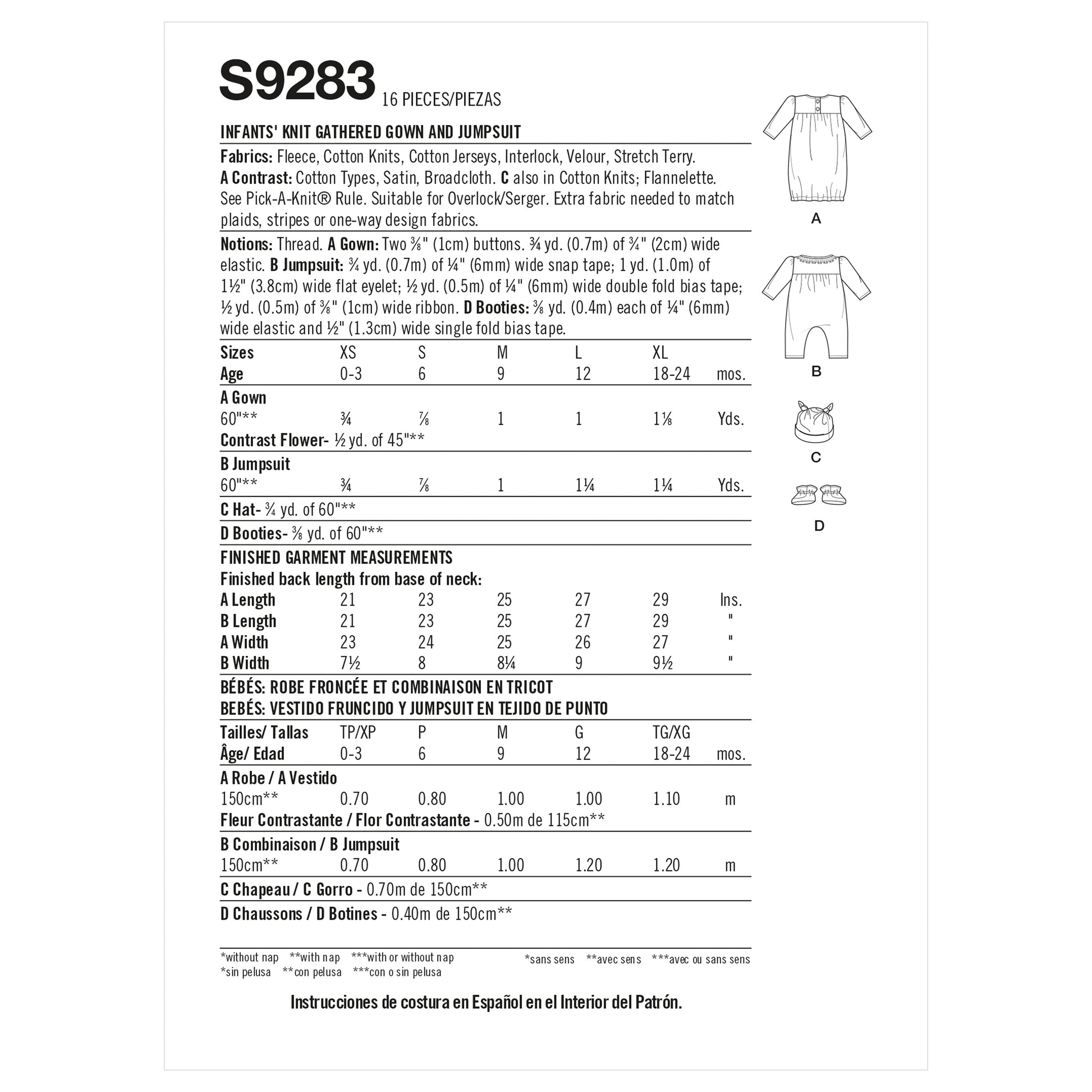 Symönster Simplicity 9283 - Jumpsuit - Baby | Bild 8