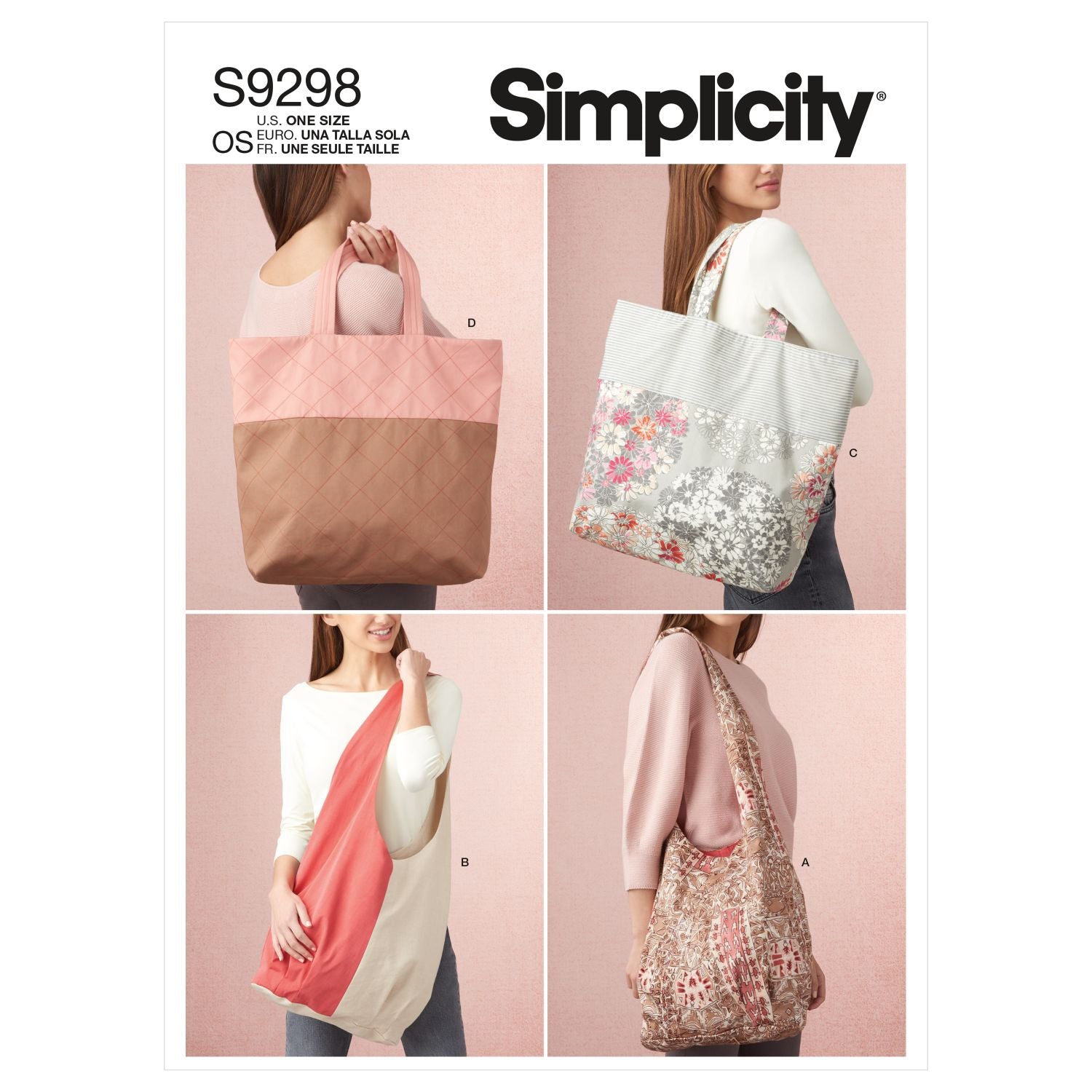 Symönster Simplicity 9298 - Accessoarer Väska | Bild 5