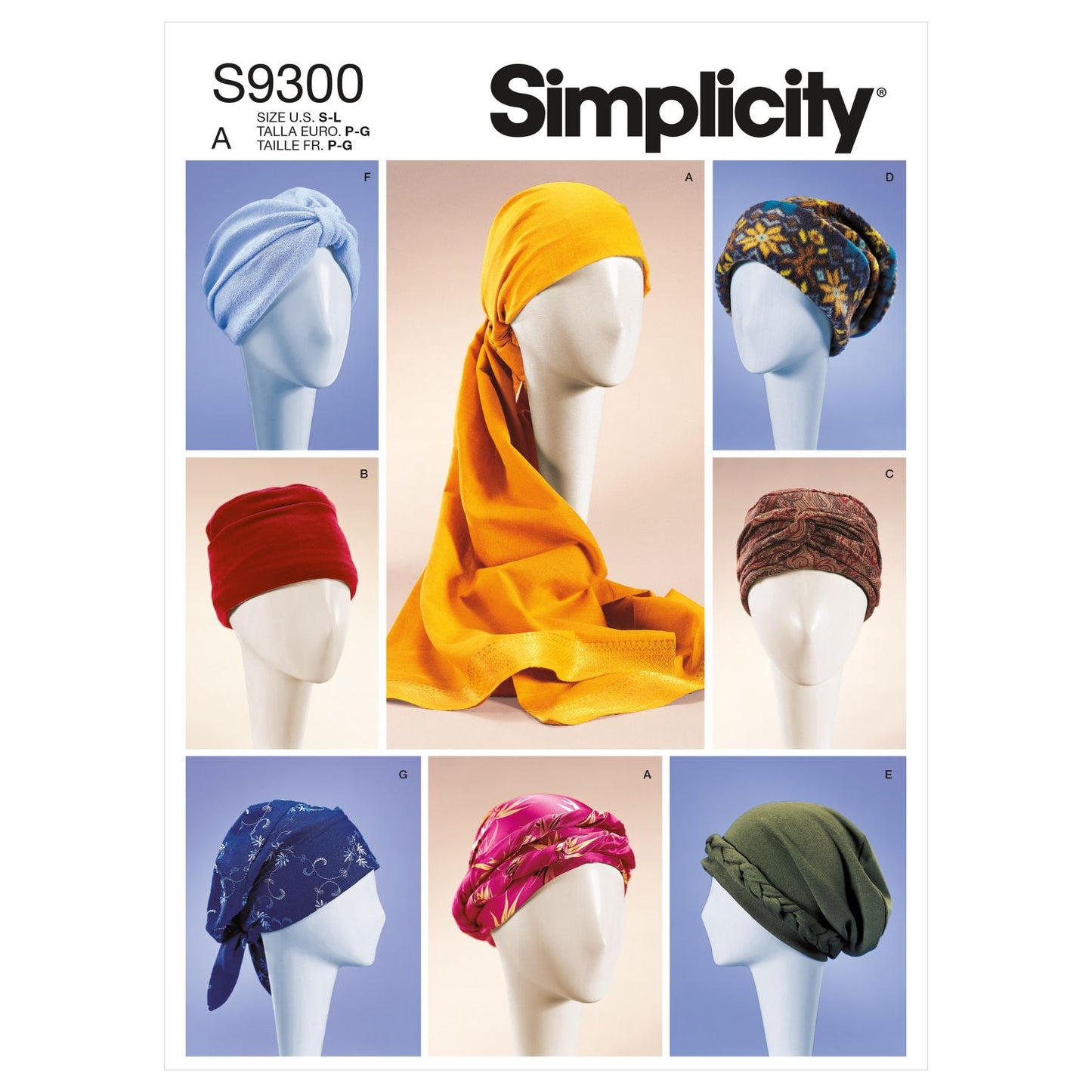Symönster Simplicity 9300 - Dam - Hatt Accessoarer | Bild 9