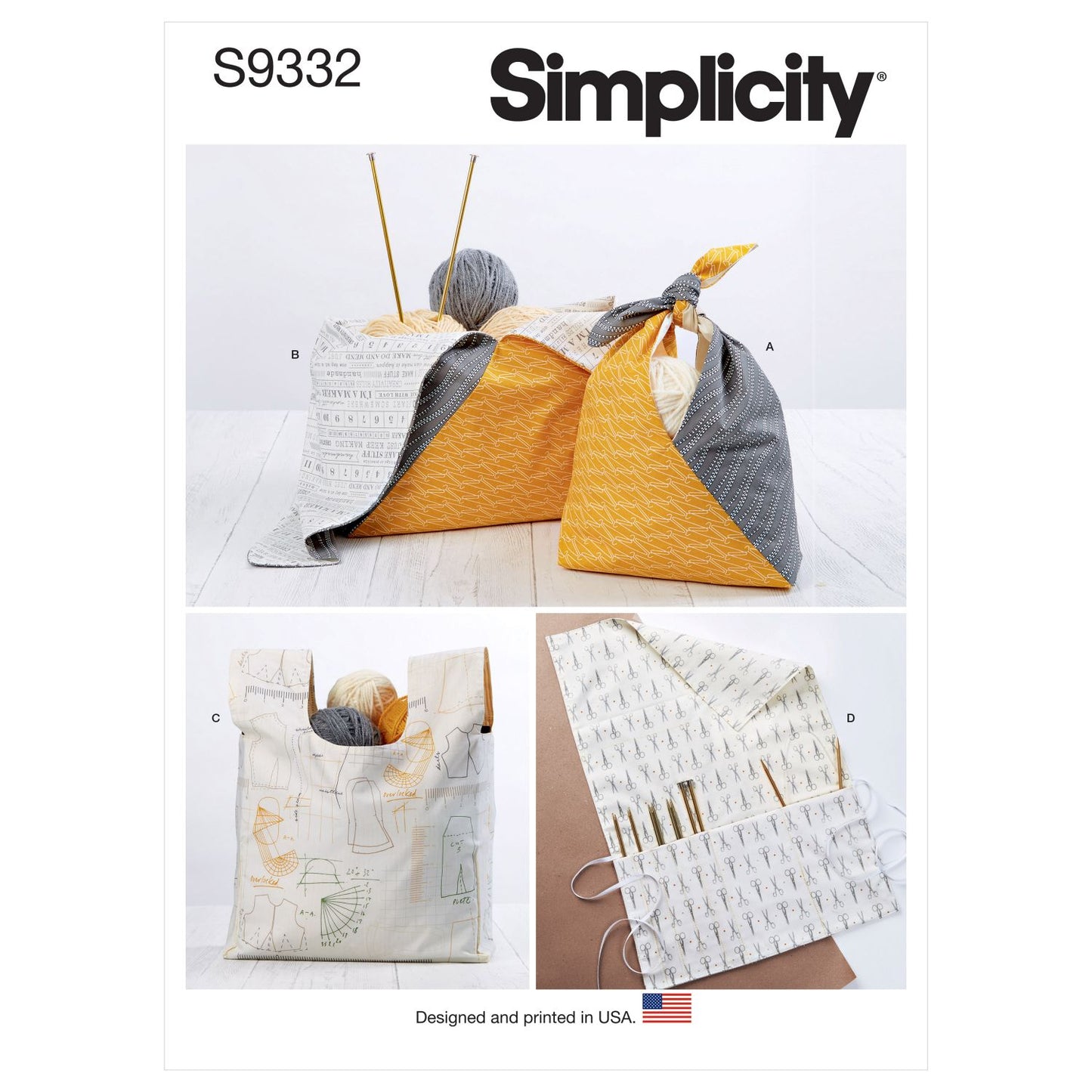 Symönster Simplicity 9332 - Väska | Bild 5