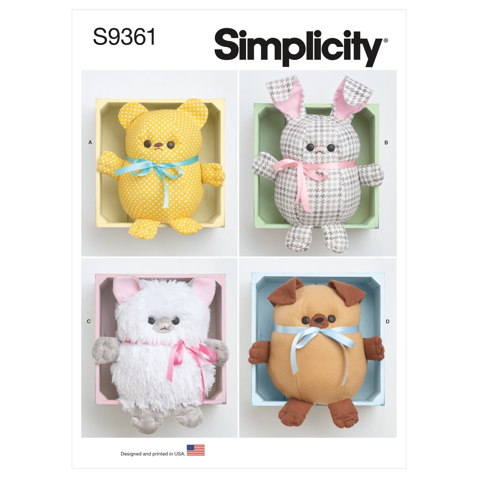 Symönster Simplicity 9361 - Mjukisdjur | Bild 6