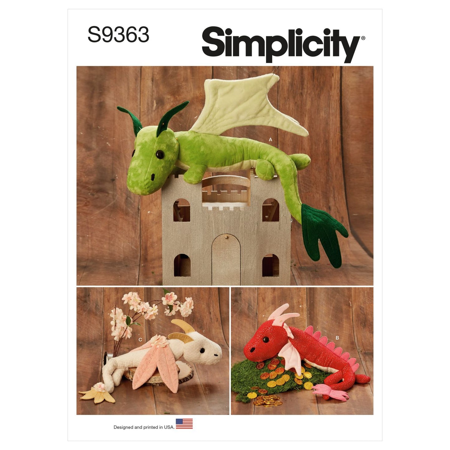 Symönster Simplicity 9363 - Mjukisdjur | Bild 6