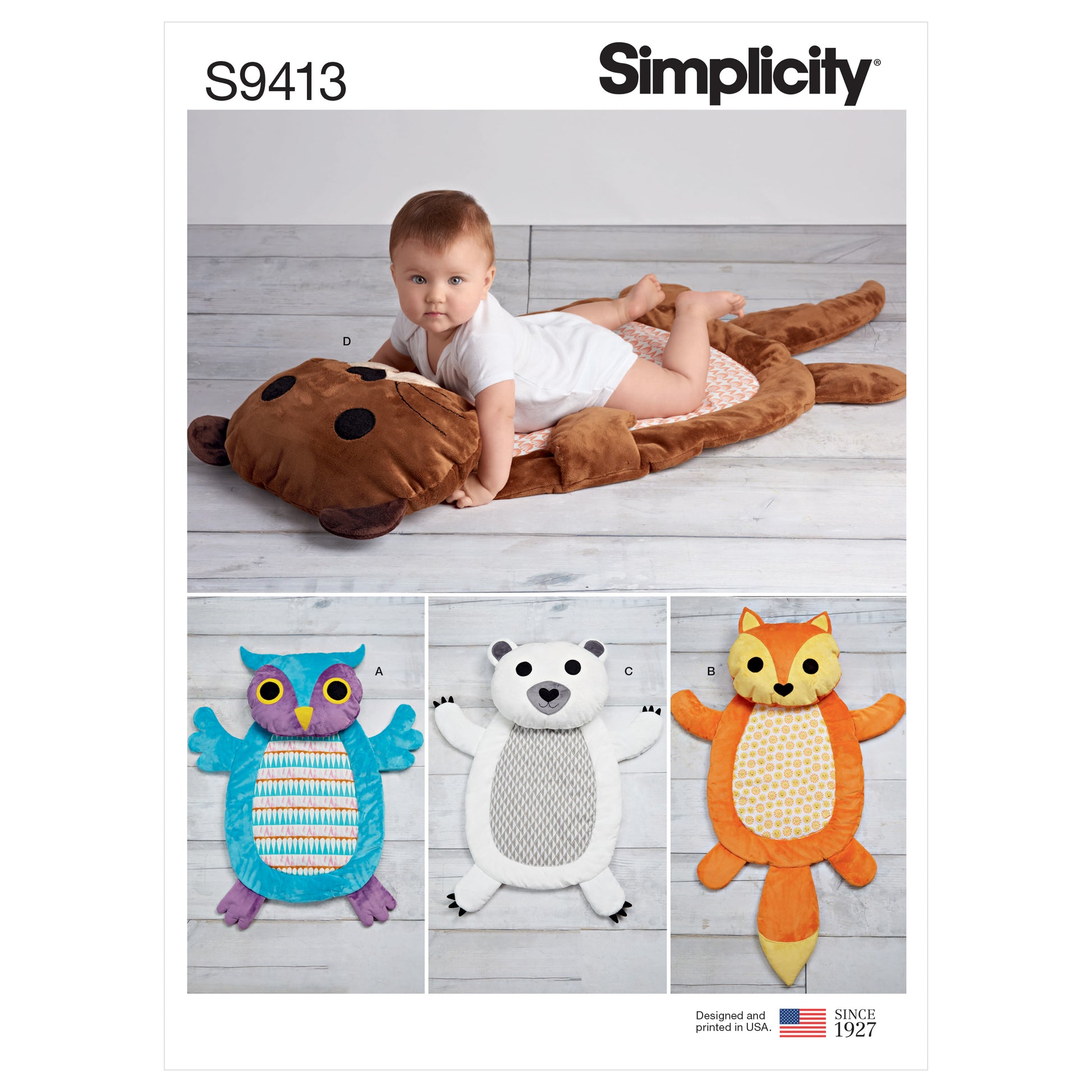 Symönster Simplicity 9413 - Baby - Inredning | Bild 6