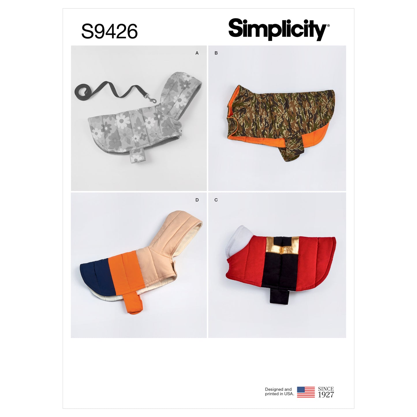 Symönster Simplicity 9426 - Hundkläder | Bild 6