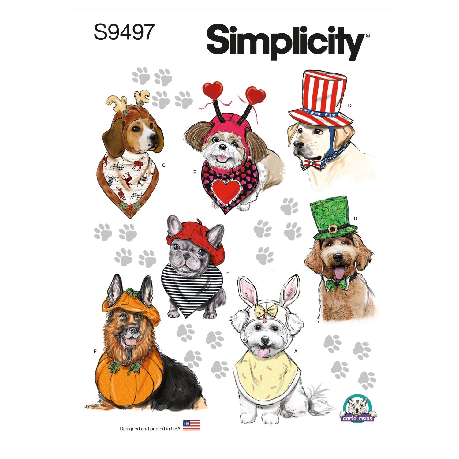 Symönster Simplicity 9497 - Hundkläder | Bild 10