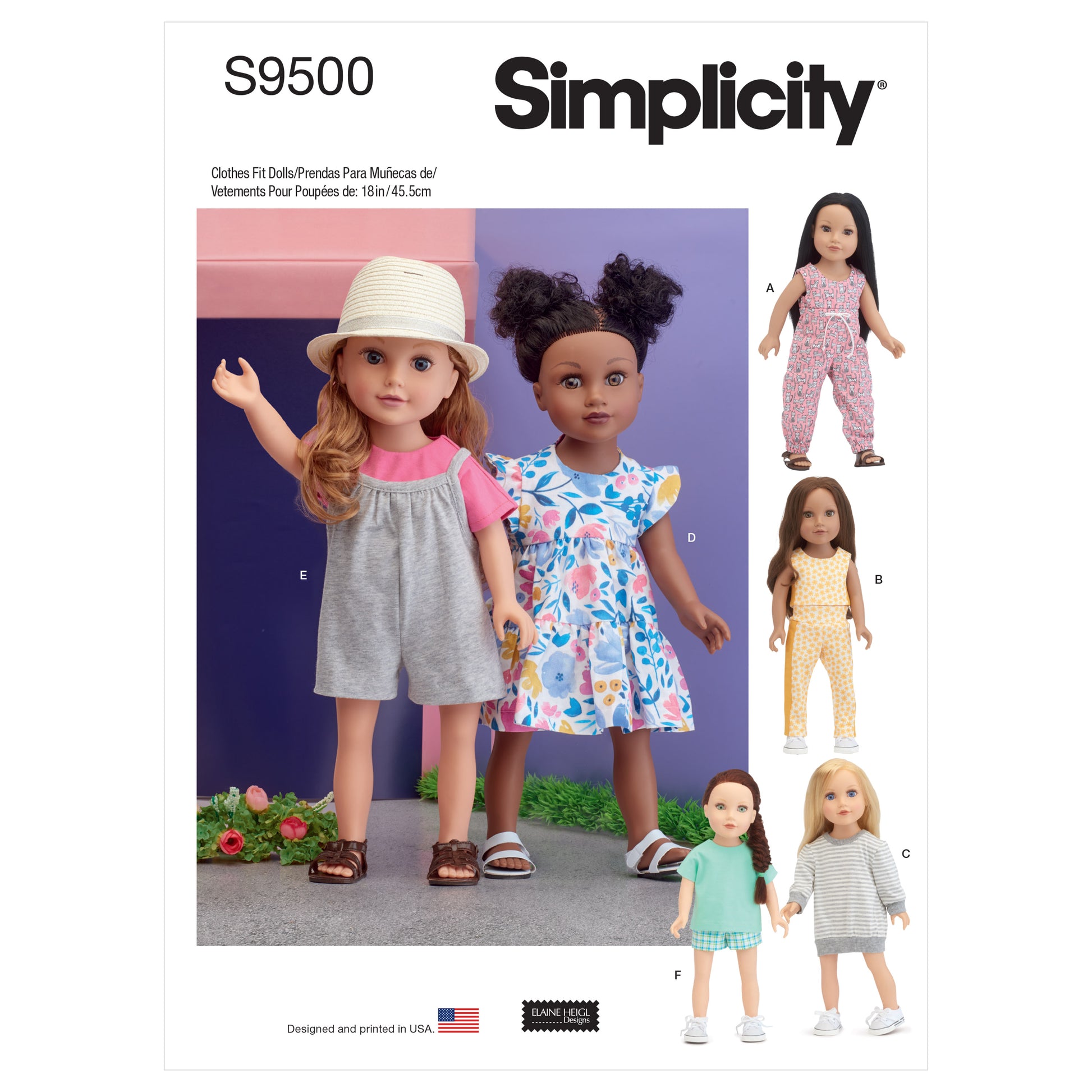 Symönster Simplicity 9500 - Dockkläder | Bild 9
