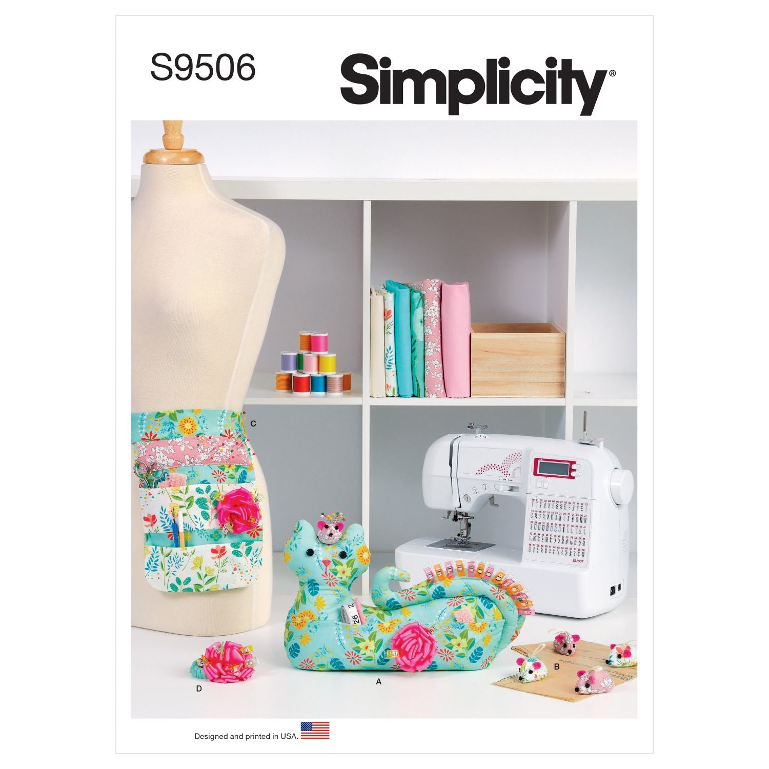 Symönster Simplicity 9506 - Kudde Accessoarer Inredning | Bild 6