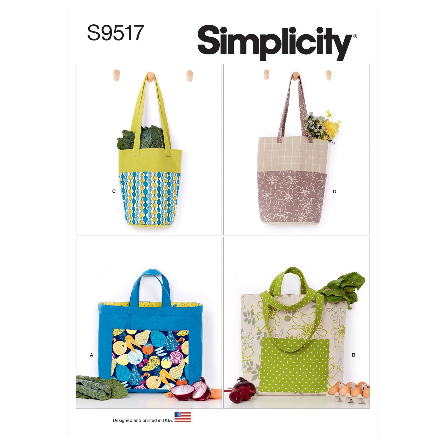Symönster Simplicity 9517 - Väska | Bild 5