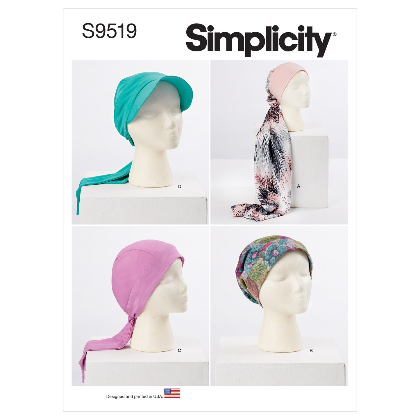 Symönster Simplicity 9519 - Hatt | Bild 5