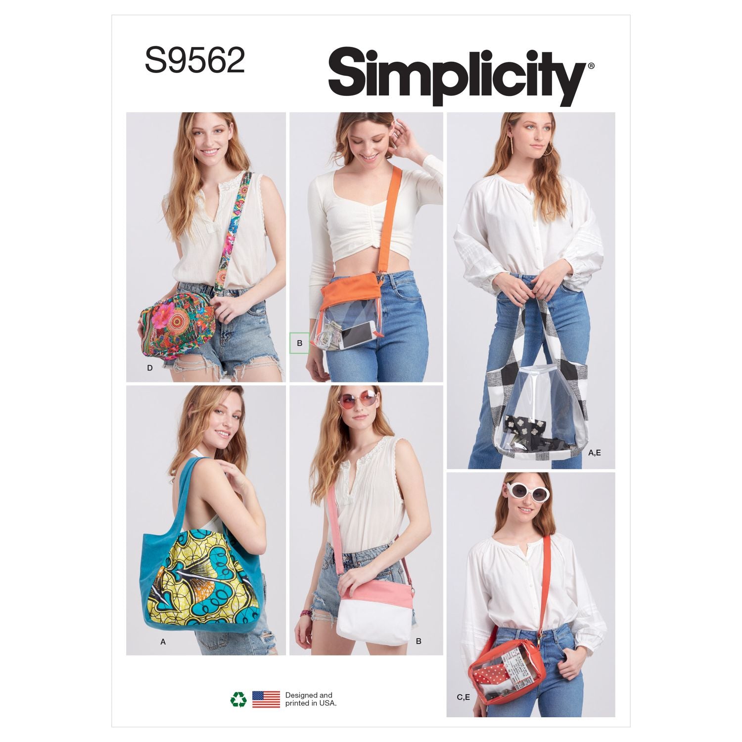 Symönster Simplicity 9562 - Väska | Bild 7
