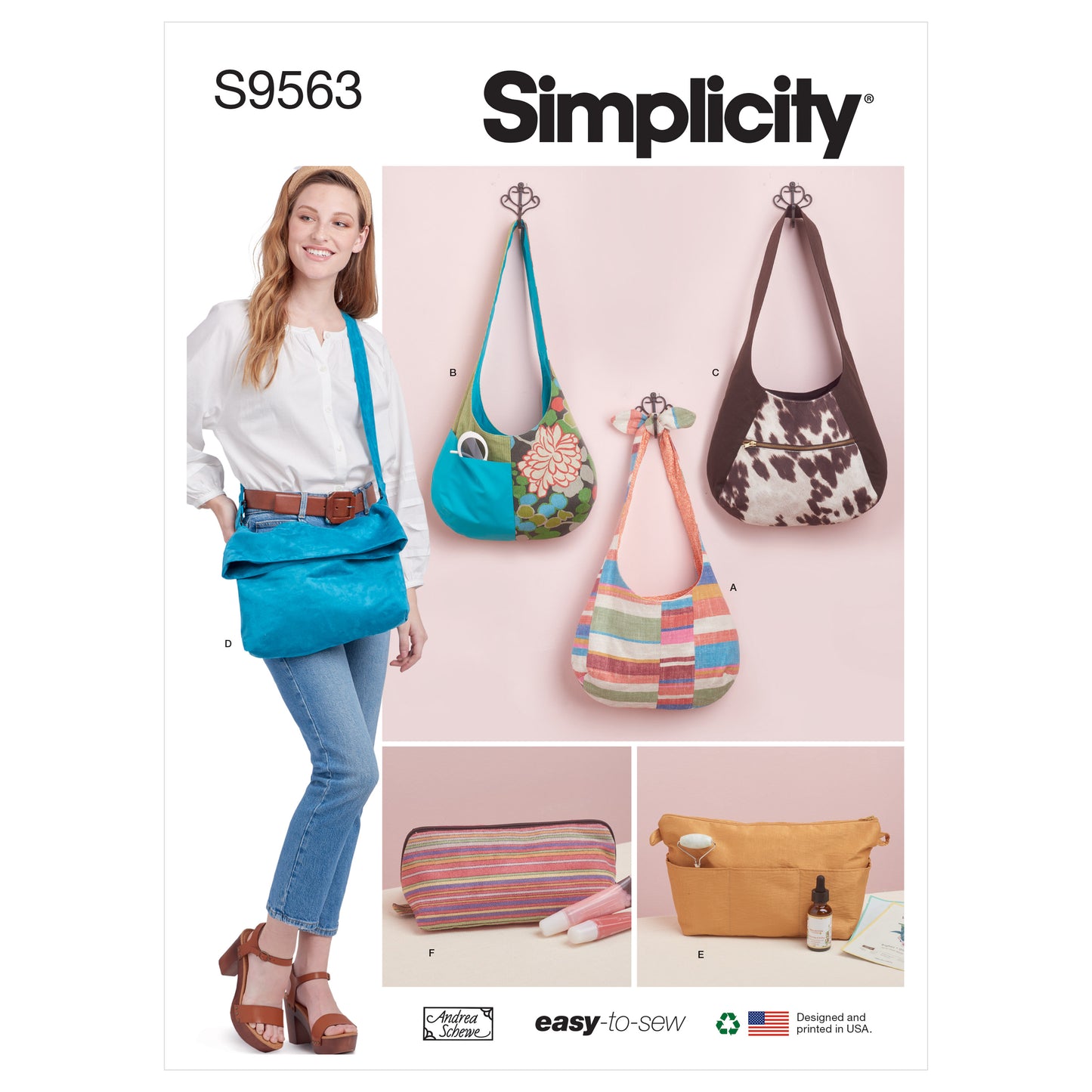 Symönster Simplicity 9563 - Väska | Bild 8