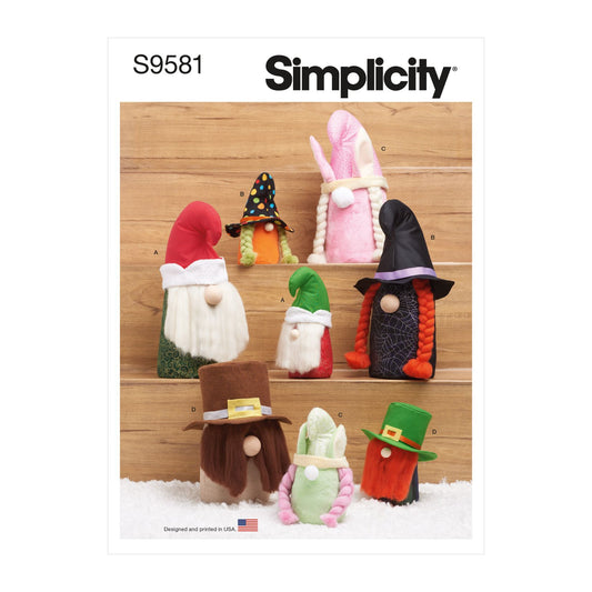 Symönster Simplicity 9581 - Inredning - Jul | Bild 2