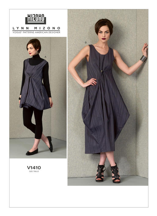 Symönster Vogue Patterns 1410 - Dam - Design: Lynn Mizono | Bild 9