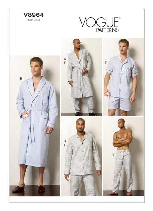 Symönster Vogue Patterns 8964 - Pyjamas - Herr | Bild 29