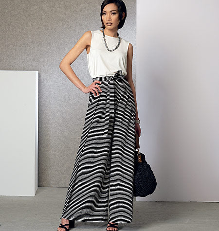 Symönster Vogue Patterns 9191 - Top Byxa Shorts Tunika - Dam | Bild 3