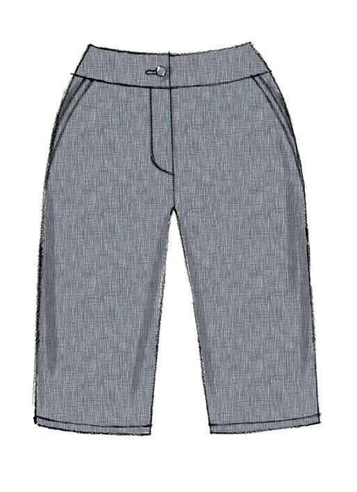 Symönster Vogue Patterns 9008 - Shorts - Dam | Bild 10