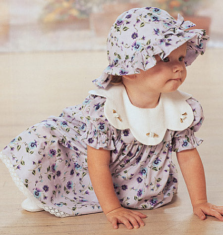 Symönster Butterick 4110 - Jumpsuit Top Byxa - Baby - Hatt | Bild 1