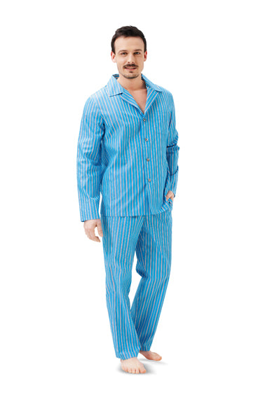 Symönster PDF symönster - Burda 6741 - Pyjamas - Herr | Bild 1