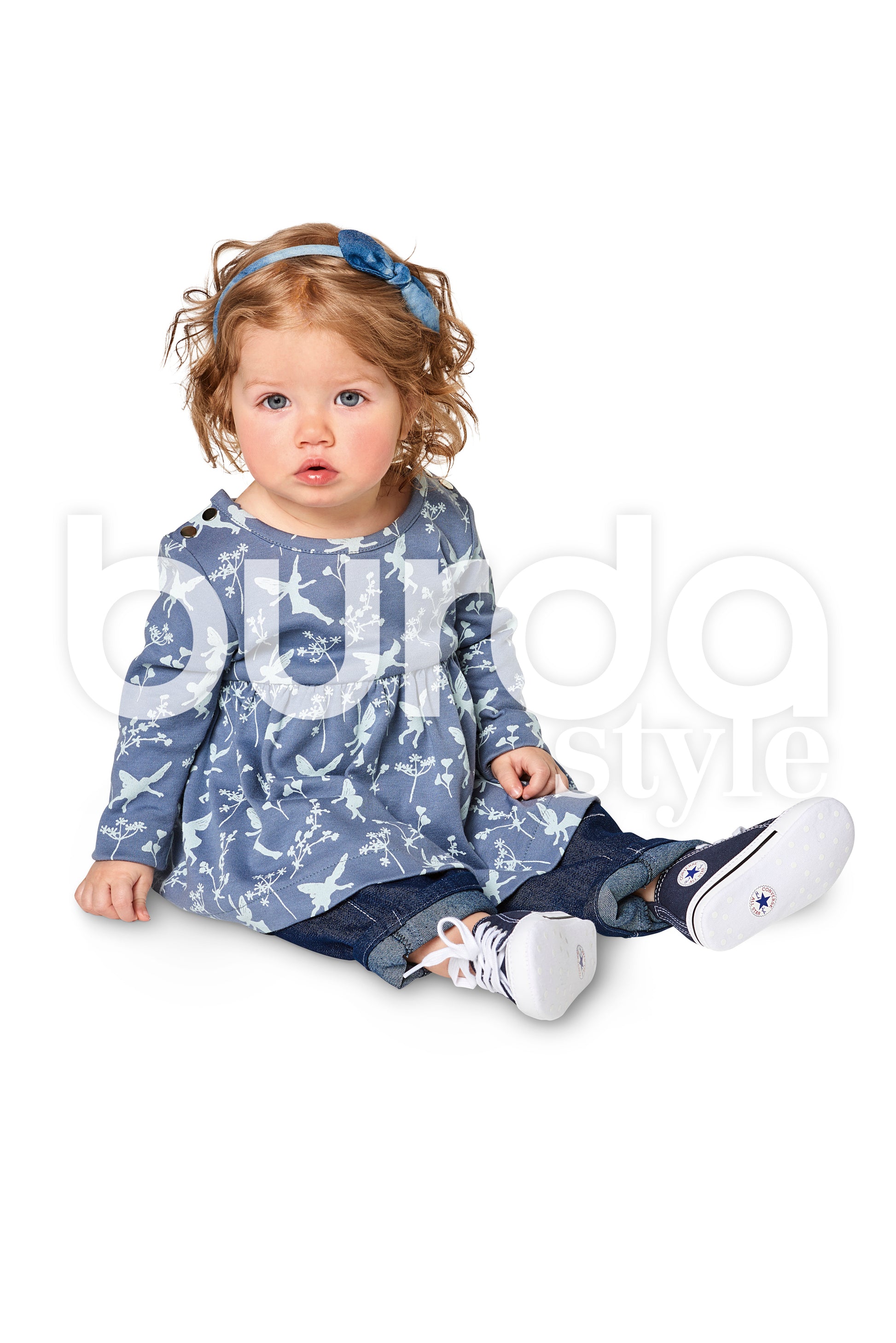 Symönster Burda 9347 - Jumpsuit Klännning - Baby | Bild 2