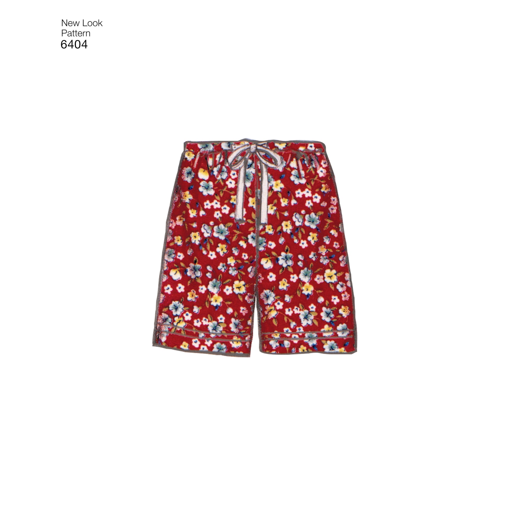 Symönster New Look 6404 - Top Byxa Skjorta Pyjamas - Dam Herr | Bild 2