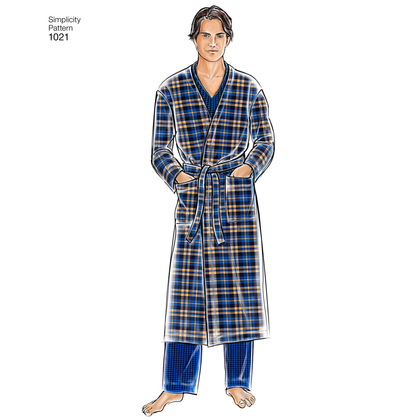 Symönster Simplicity 1021 - Top Skjorta Pyjamas | Bild 5