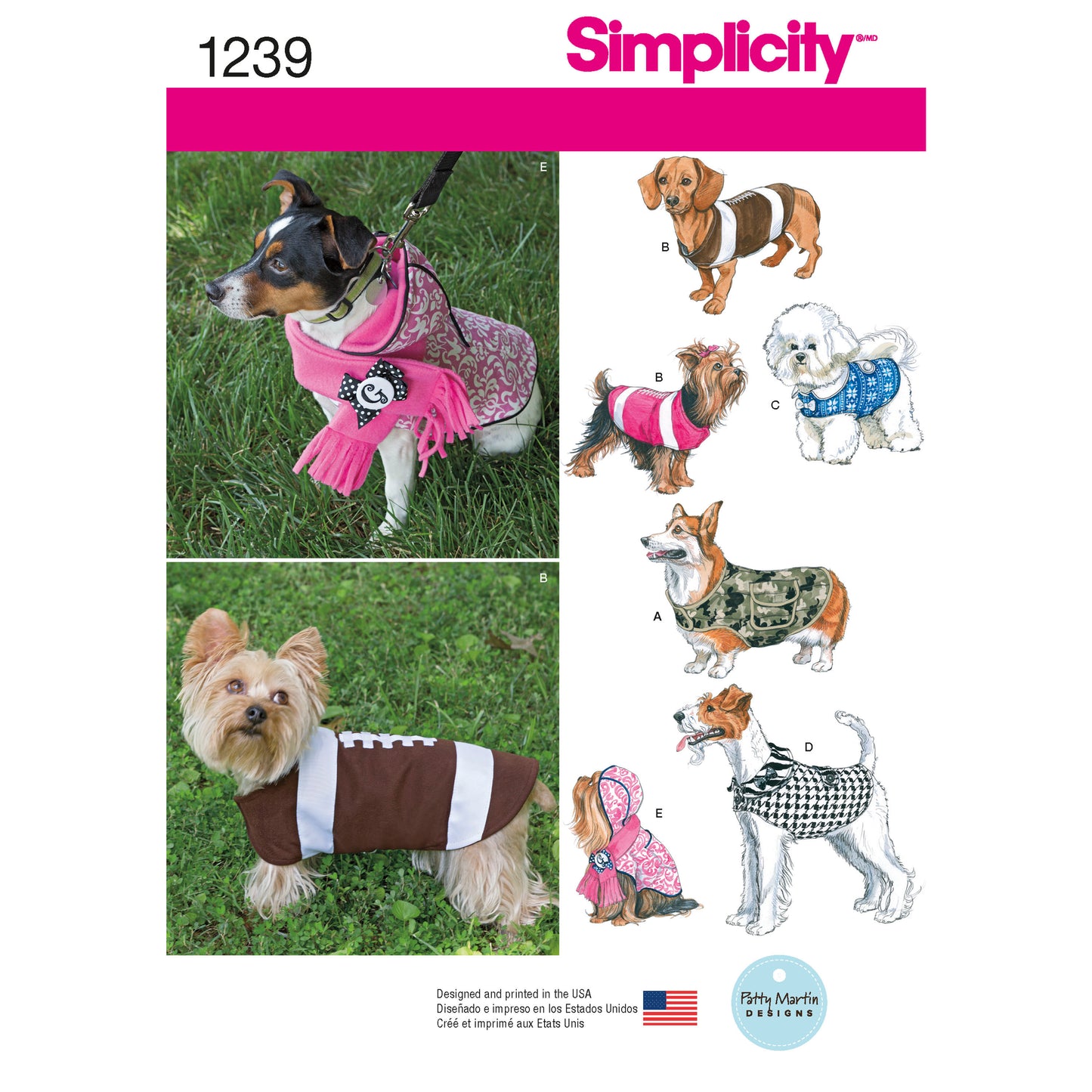 Symönster Simplicity 1239 - Kappa - Hund | Bild 9