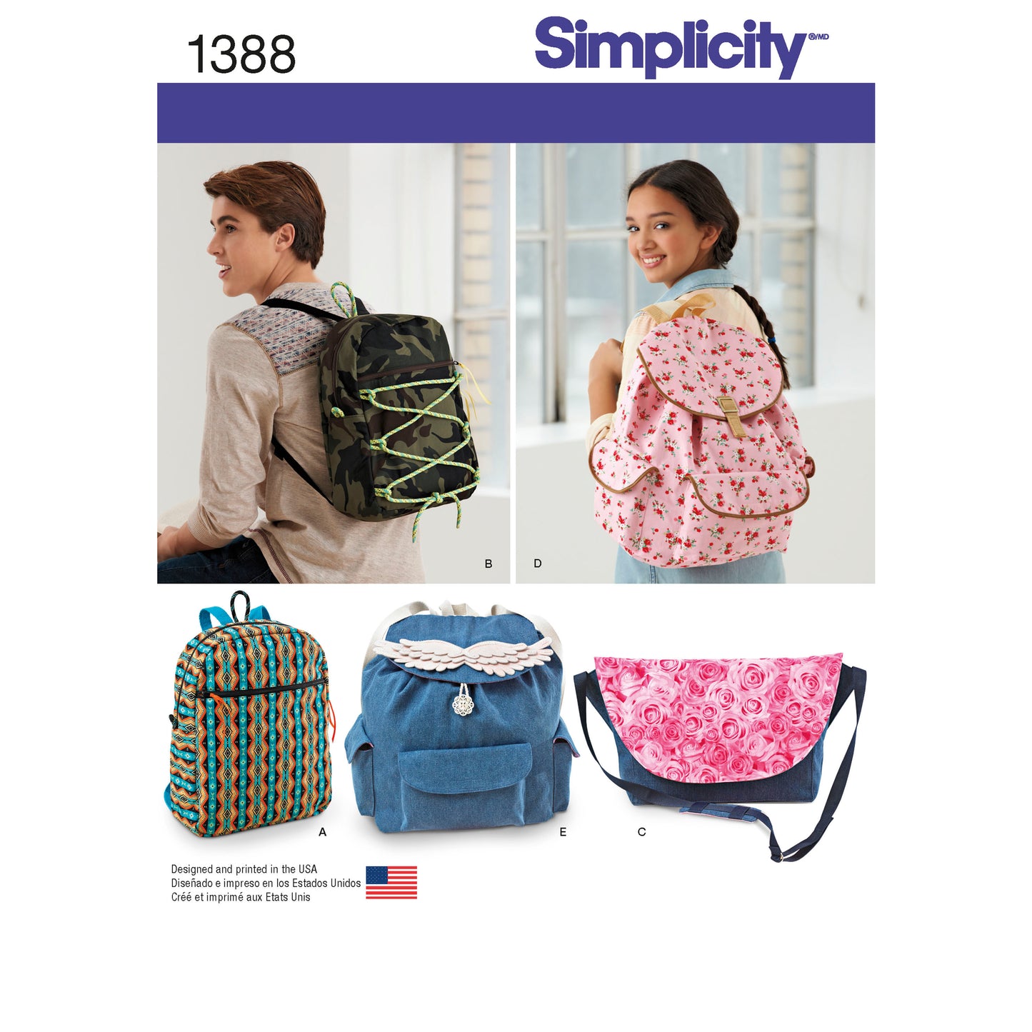 Symönster Simplicity 1388 - Backpacks and Messenger Bag | Bild 9