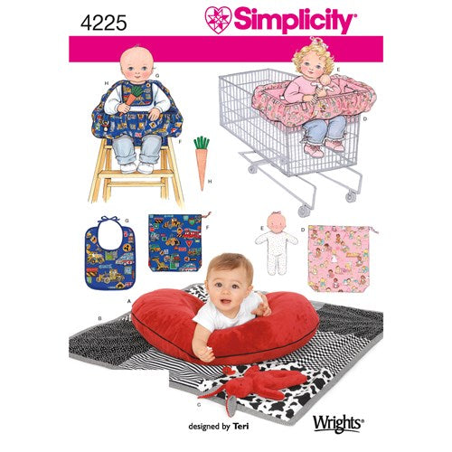 Symönster Simplicity 4225 - Baby - Kudde Accessoarer Dockkläder | Bild 8