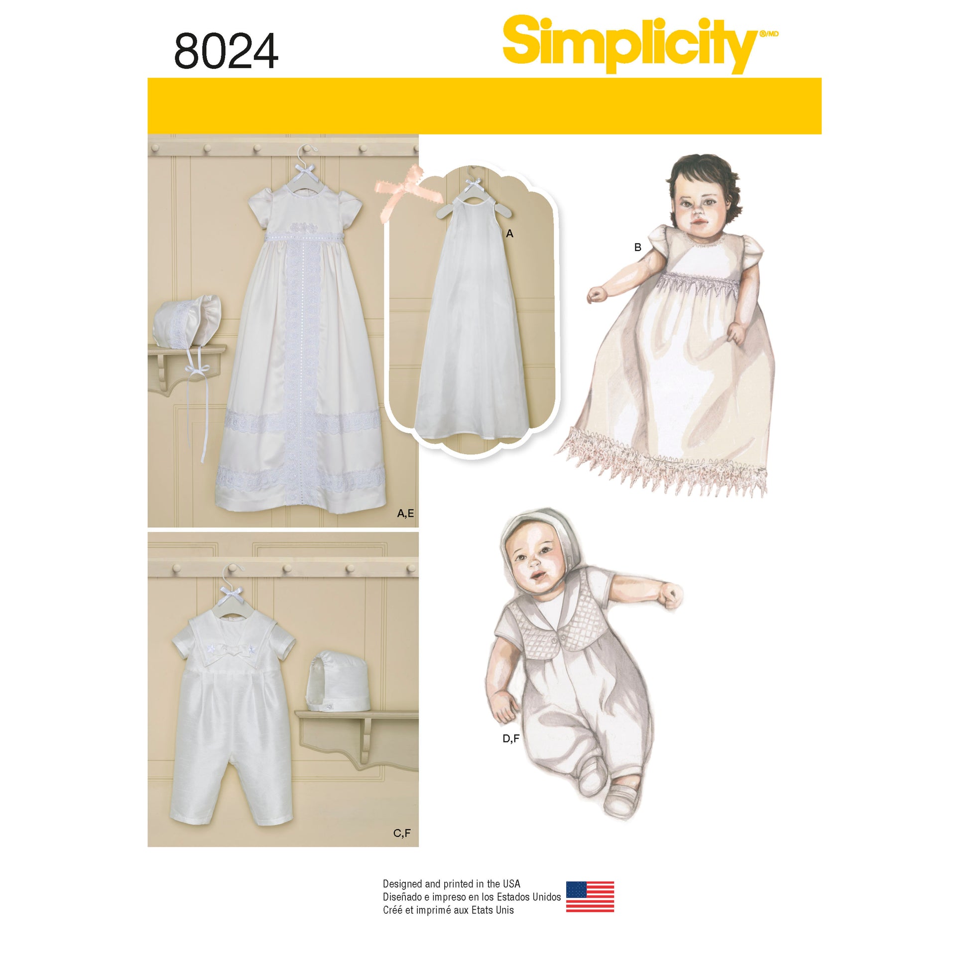 Symönster Simplicity 8024 - Baby | Bild 8