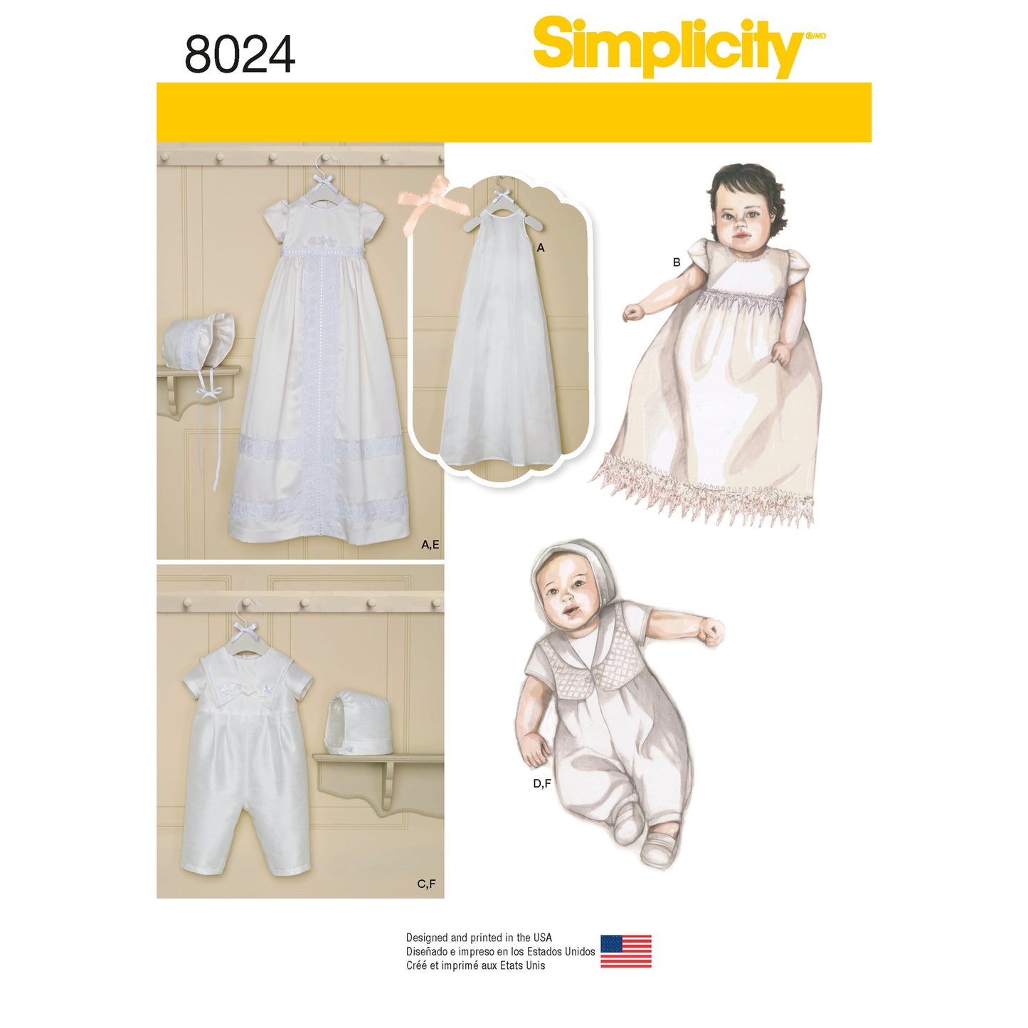 Symönster Simplicity 8024 - Baby | Bild 11