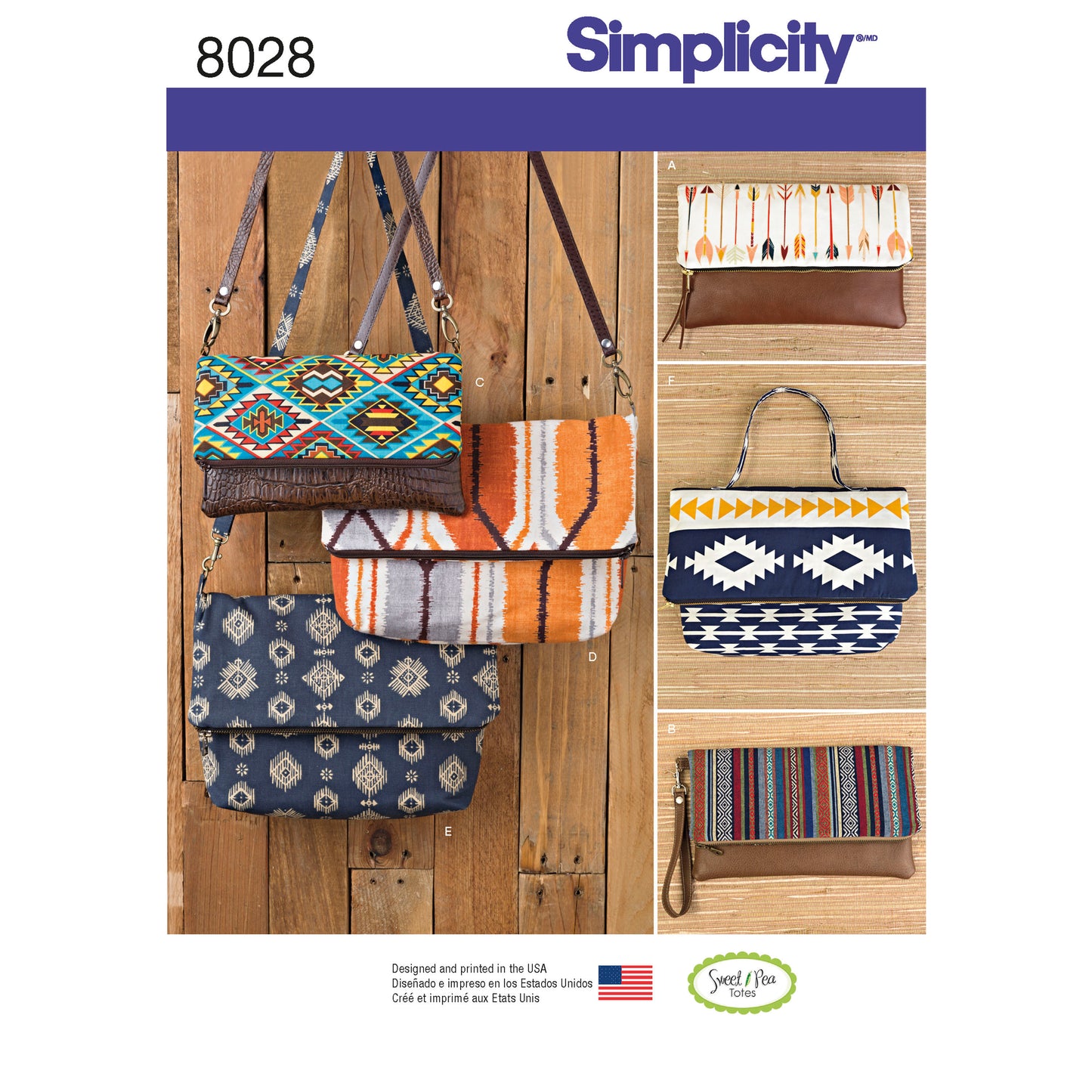 Symönster Simplicity 8028 - Clutch, Wristlet and Purse in Two Sizes | Bild 5