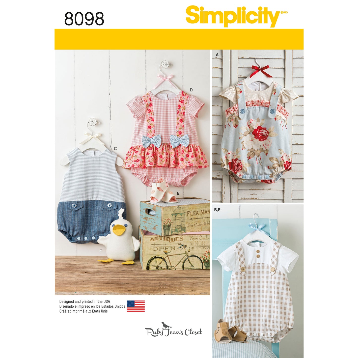 Symönster Simplicity 8098 - Baby | Bild 7