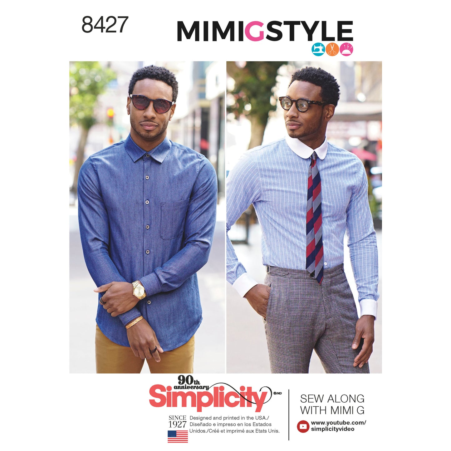 Symönster Simplicity 8427 - Skjorta | Bild 9