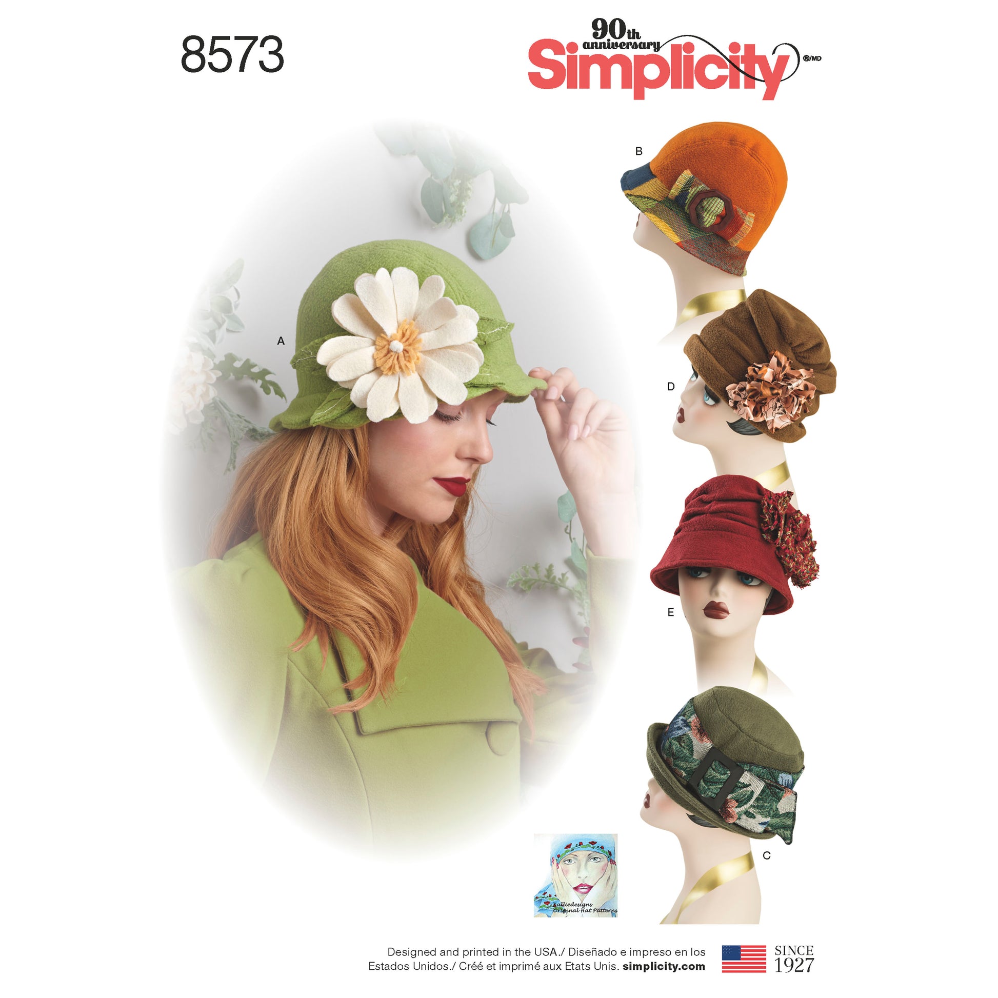 Symönster Simplicity 8573 - Dam - Hatt | Bild 1